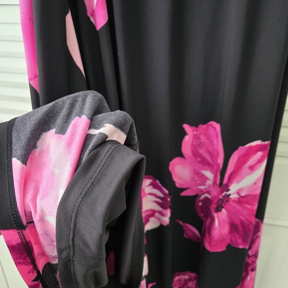 Anne Klein Floral Dress Size 10   #009 - Picture 4 of 7